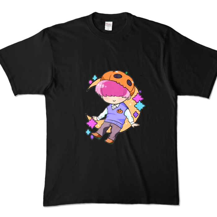 カラーTシャツ - XL - ブラック (濃色)