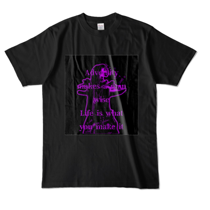 カラーTシャツ - L - ブラック (濃色)