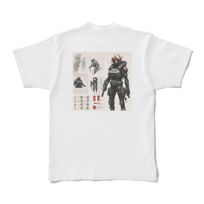 Tシャツ - XL - 白