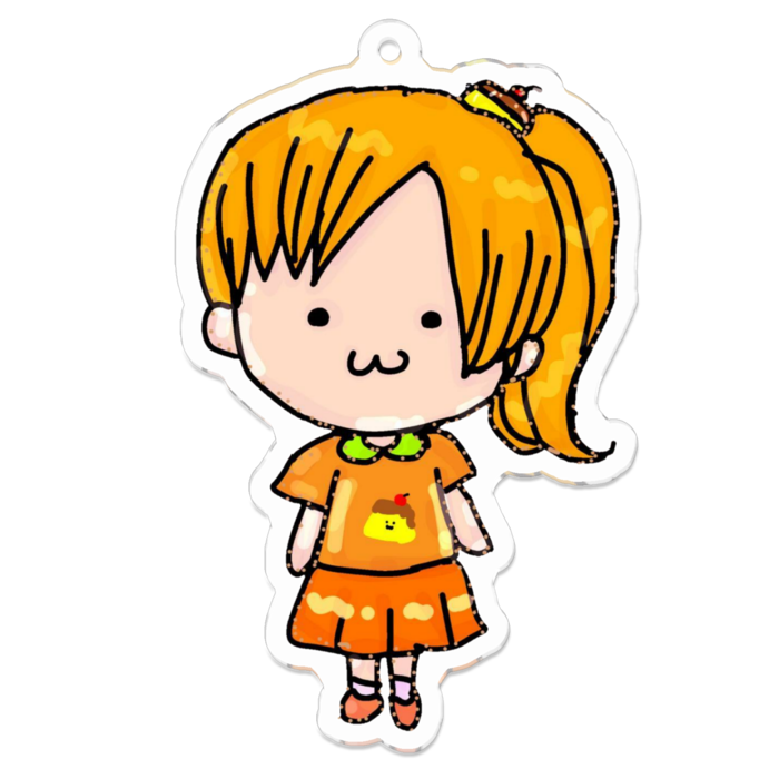 アクリルキーホルダー - 70 x 70 (mm)