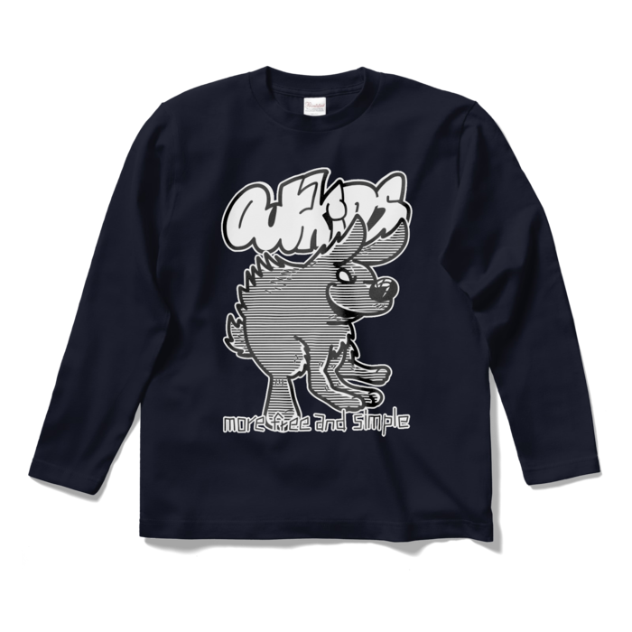 ロングスリーブTシャツ - S - ネイビー