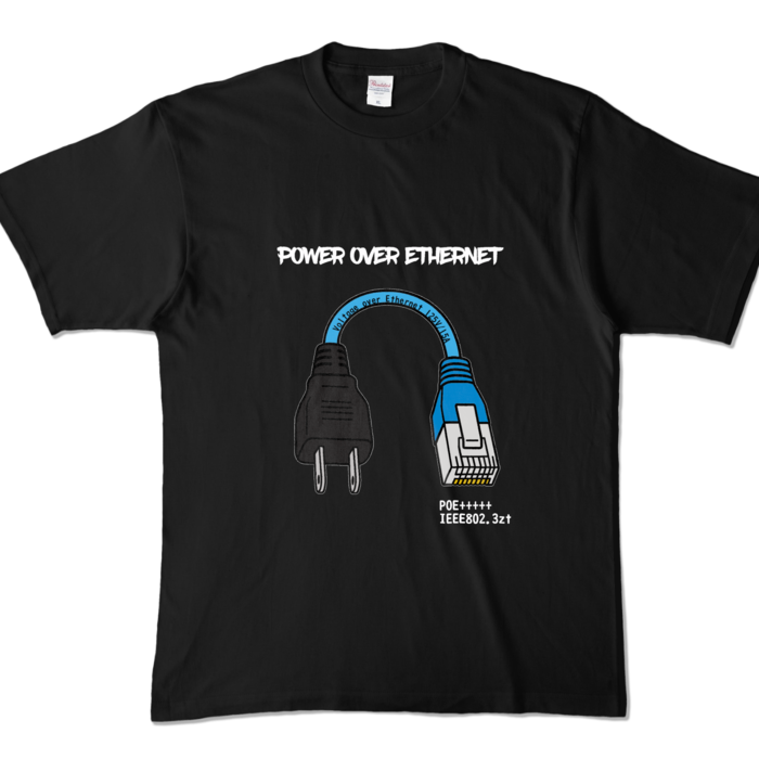 カラーTシャツ - XL - ブラック (濃色)
