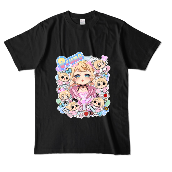 カラーTシャツ - L - ブラック (濃色)