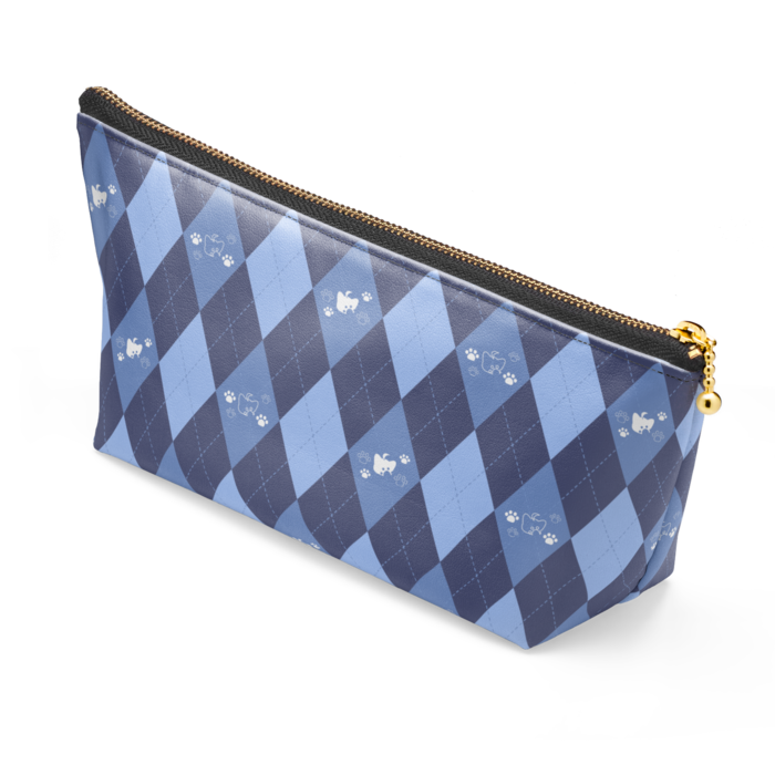 ポーチ02 - 長さ21.5cm / 高さ10cm - ブラック