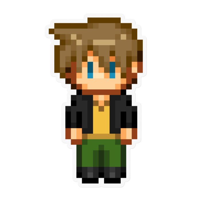 David(ドット・正面) - 100 x 100 (mm)