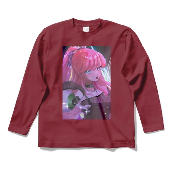 ロングスリーブTシャツ - S - バーガンディ