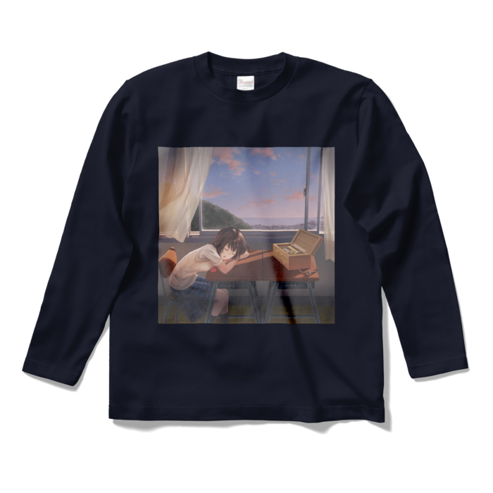 ロングスリーブTシャツ - S - ネイビー