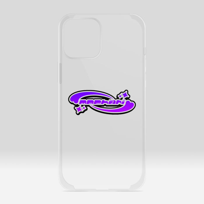 クリアiPhoneケース - iPhone12 ProMax(パープル)