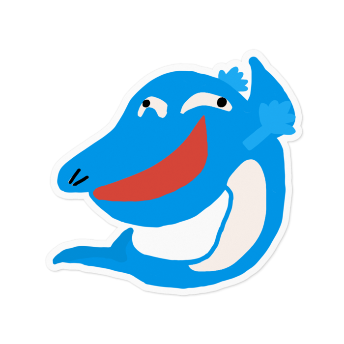 ステッカー - 100 x 100 (mm)