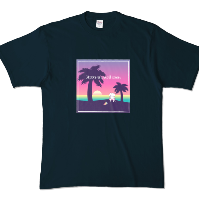 カラーTシャツ - XL - ネイビー (濃色)