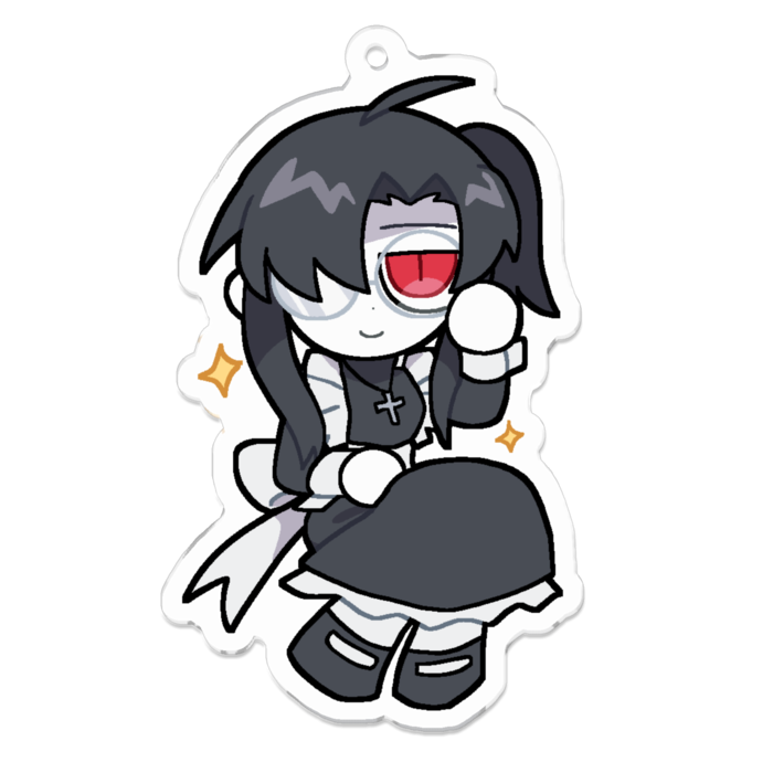 アクリルキーホルダー - 70 x 70 (mm)