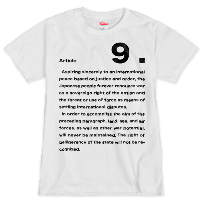 Tシャツ（シルクスクリーン印刷） - M - 1色