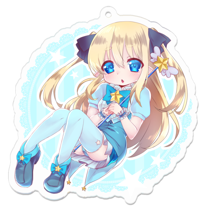 アクリルキーホルダー - 70 x 70 (mm)