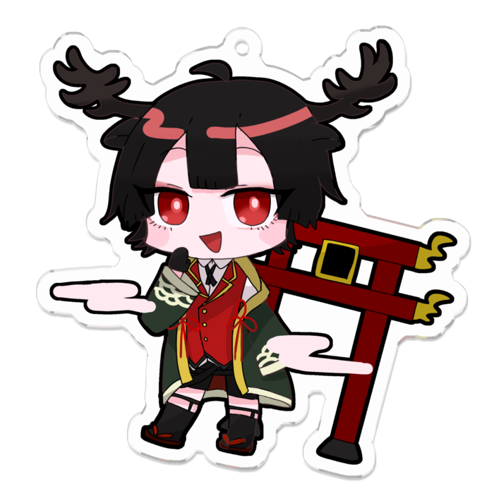 アクリルキーホルダー - 70 x 70 (mm)