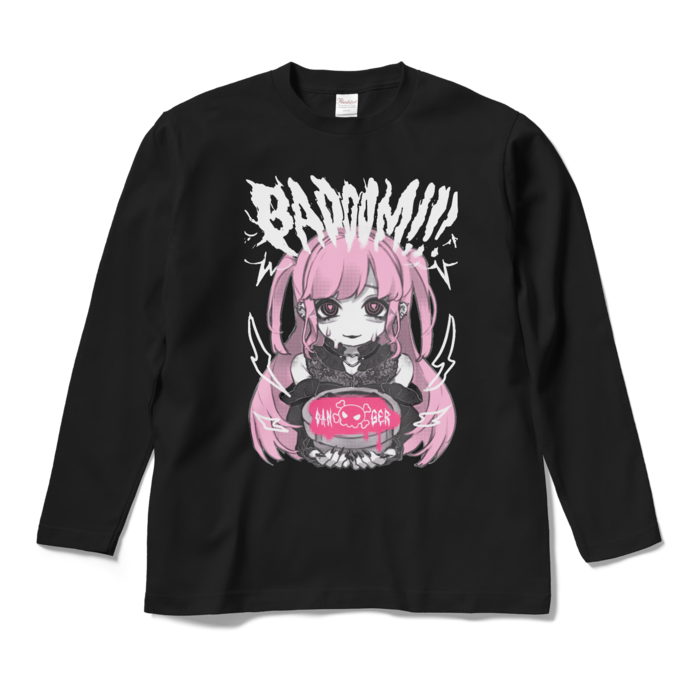 ロングスリーブTシャツ - M - ブラック