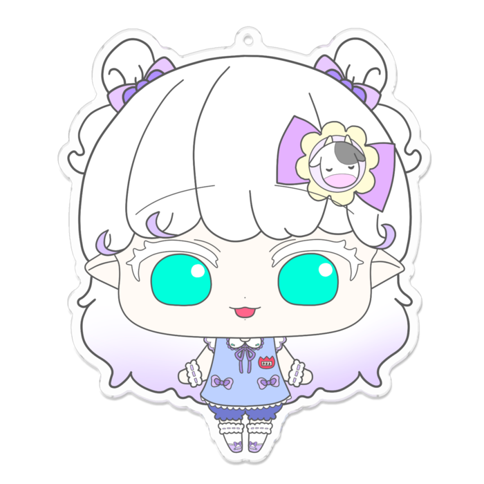 アクリルキーホルダー - 100 x 100 (mm)