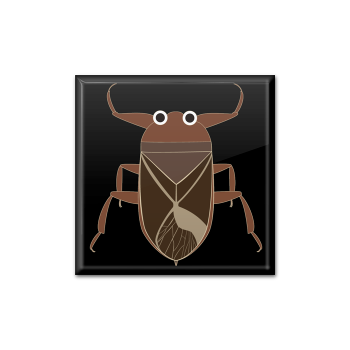 缶バッジ - 四角形40mm