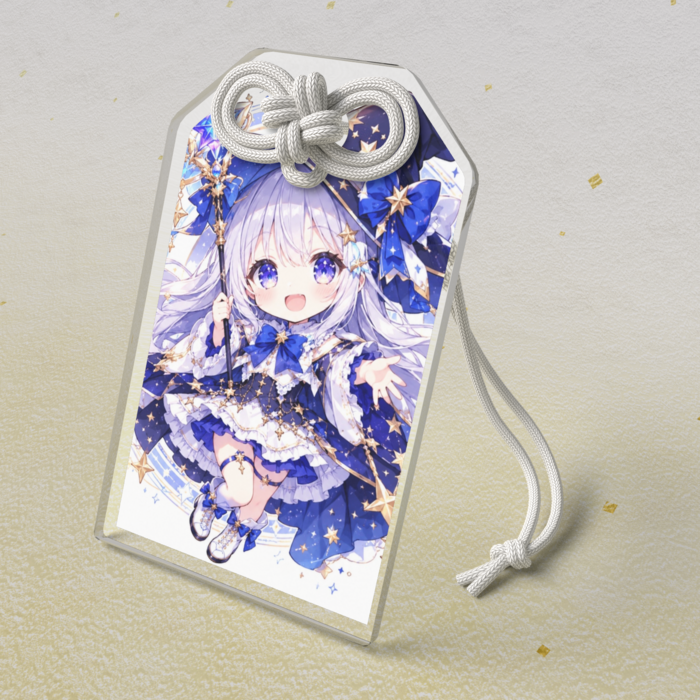 アクリルお守り - 50 × 80mm