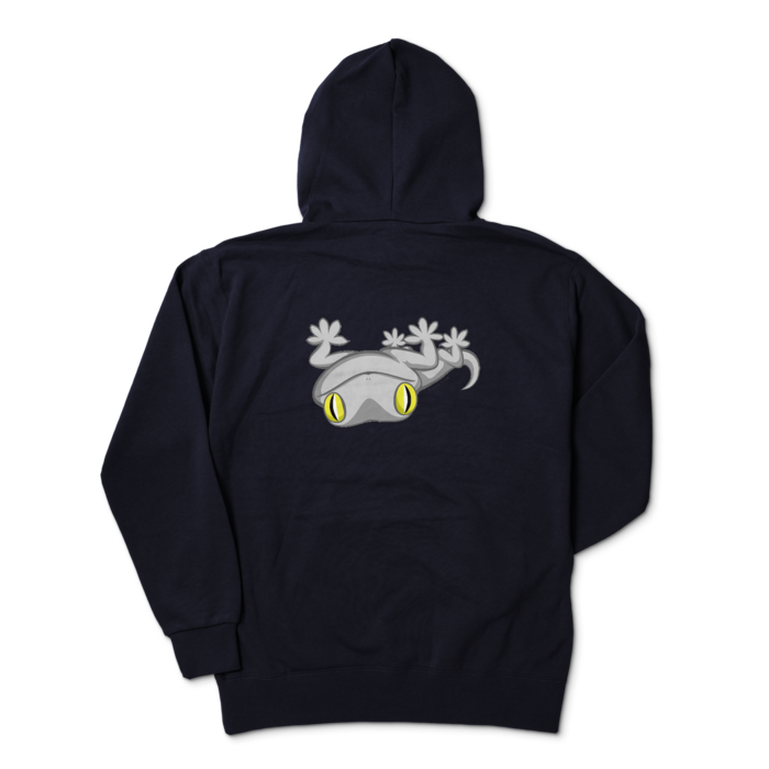 ジップパーカー - XL - ネイビー