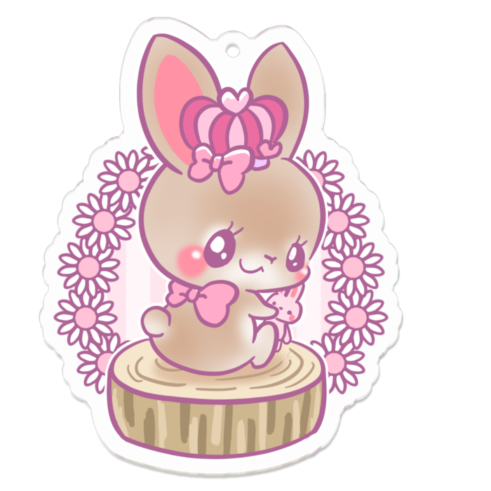 アクリルキーホルダー - 70 x 70 (mm)