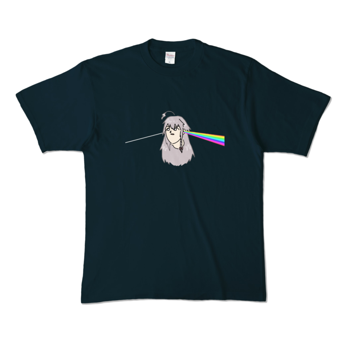 カラーTシャツ - XL - ネイビー (濃色)