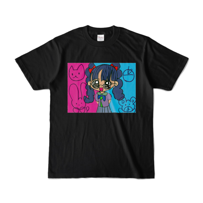 カラーTシャツ - S - ブラック (濃色)