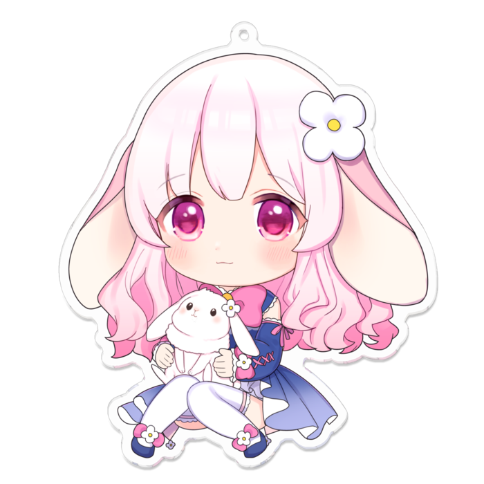 アクリルキーホルダー - 100 x 100 (mm)