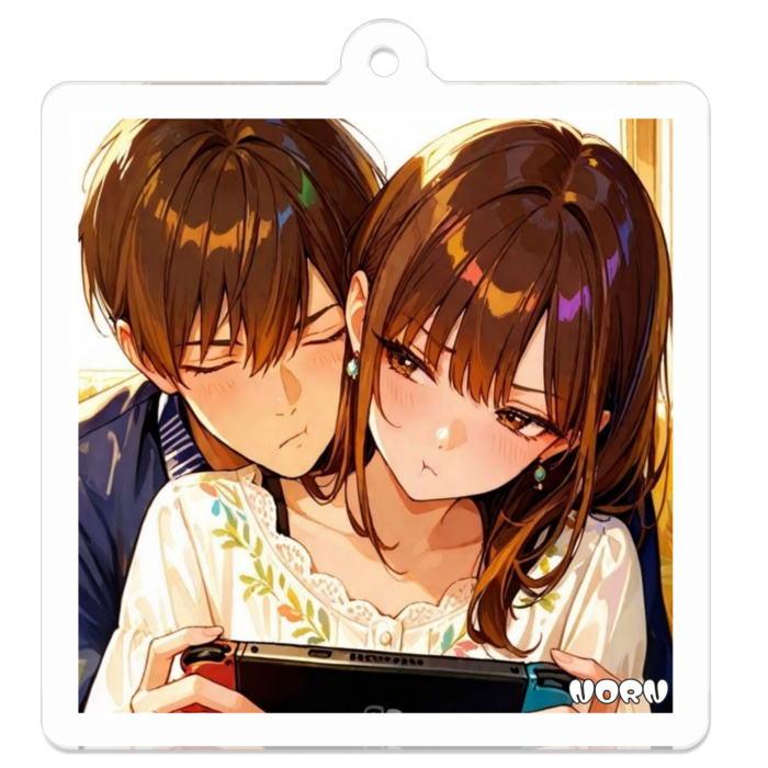 アクリルキーホルダー - 50 x 50 (mm)
