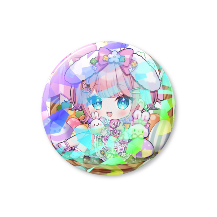 ホログラム缶バッジ - 56mm