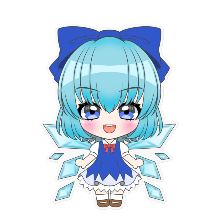 ステッカー - 160 x 160 (mm)クリア