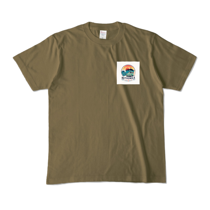 カラーTシャツ - M - オリーブ (濃色)