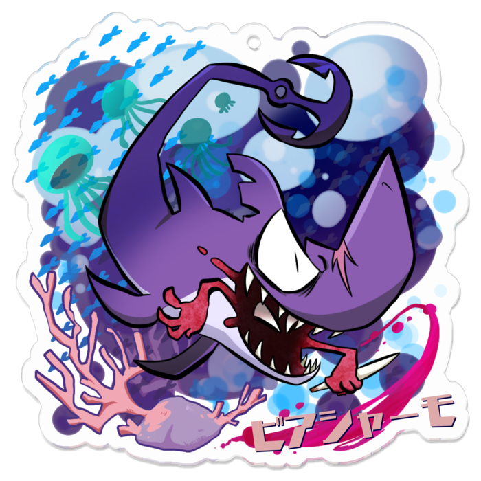 アクリルキーホルダー - 70 x 70 (mm)