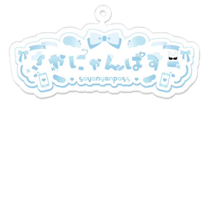 アクリルキーホルダー - 70 x 70 (mm)