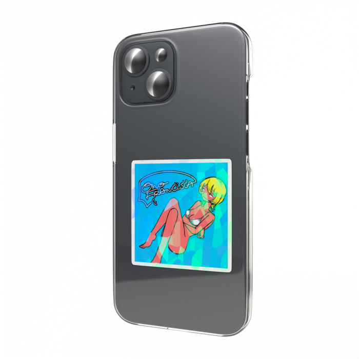 ホログラムスマホステッカー - 縦