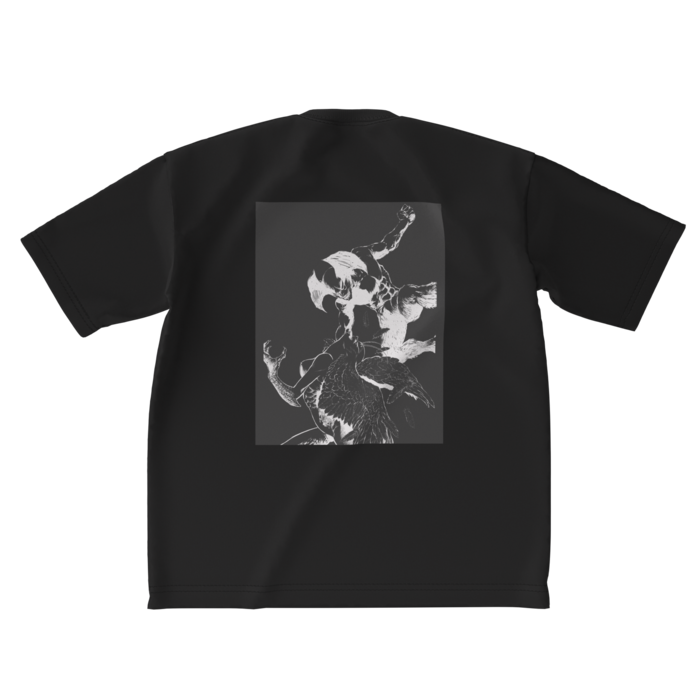 ビッグシルエットTシャツ - XL - 背面