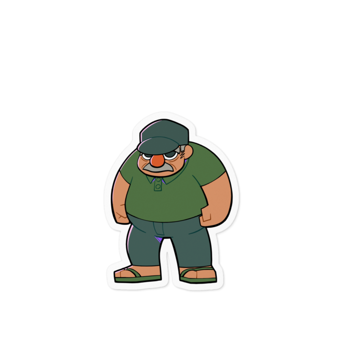 ステッカー - 100 x 100 (mm)