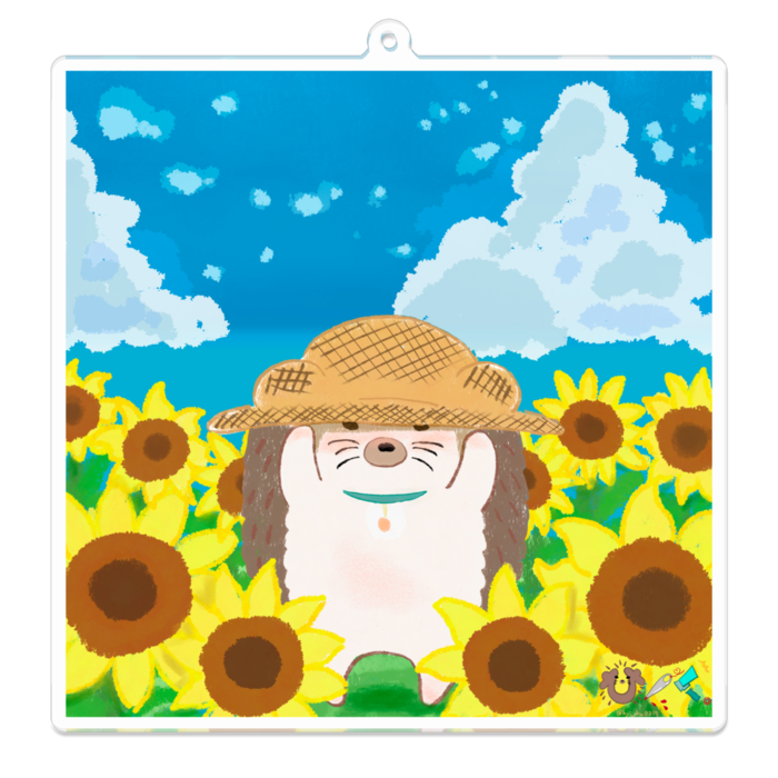 アクリルキーホルダー - 100 x 100 (mm)