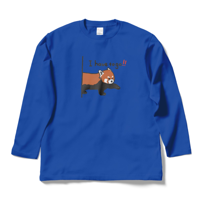 ロングスリーブTシャツ - L - ロイヤルブルー