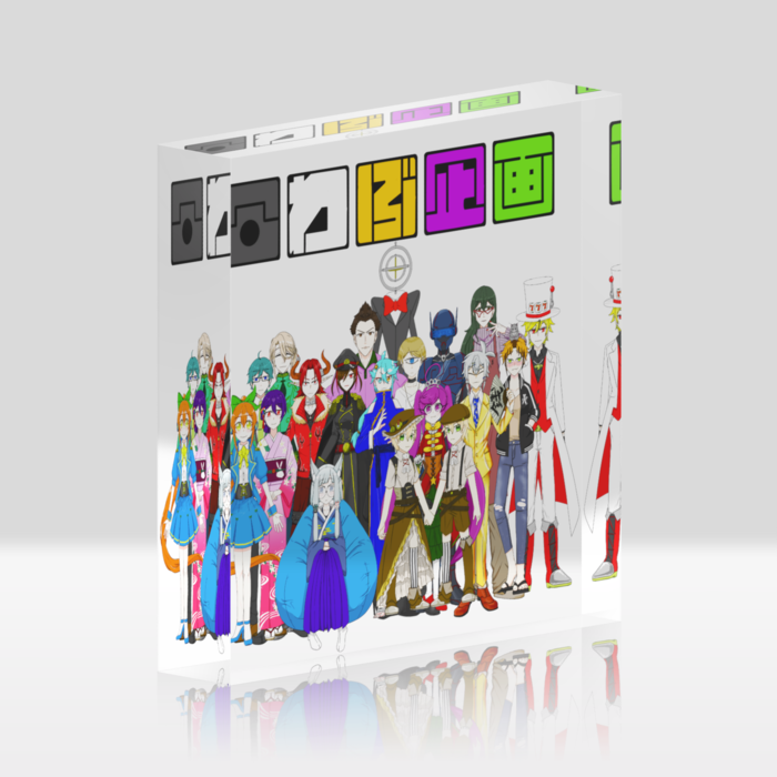 アクリルブロック - 100x100mm