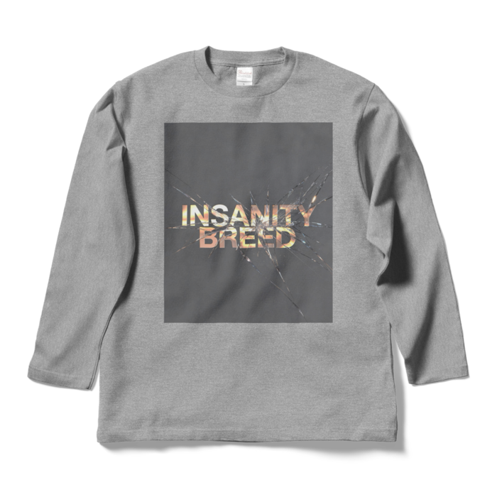 ロングスリーブTシャツ - L - 杢グレー