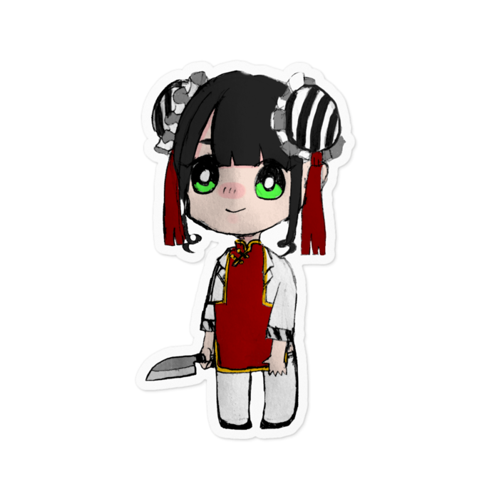 ステッカー - 100 x 100 (mm)