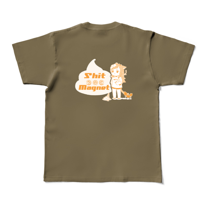 カラーTシャツ - M - オリーブ （濃色）