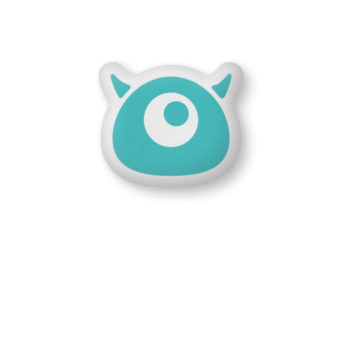 ふかふかクッション - 中（H56×W36cm） - 片面