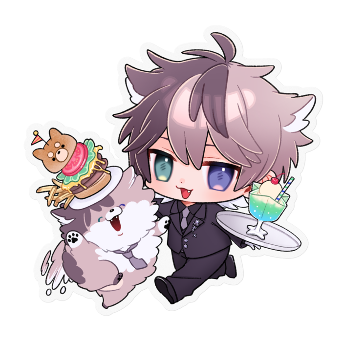 ステッカー - 100 x 100 (mm)(1)