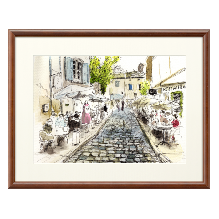 A2 - 額縁・ブラウン