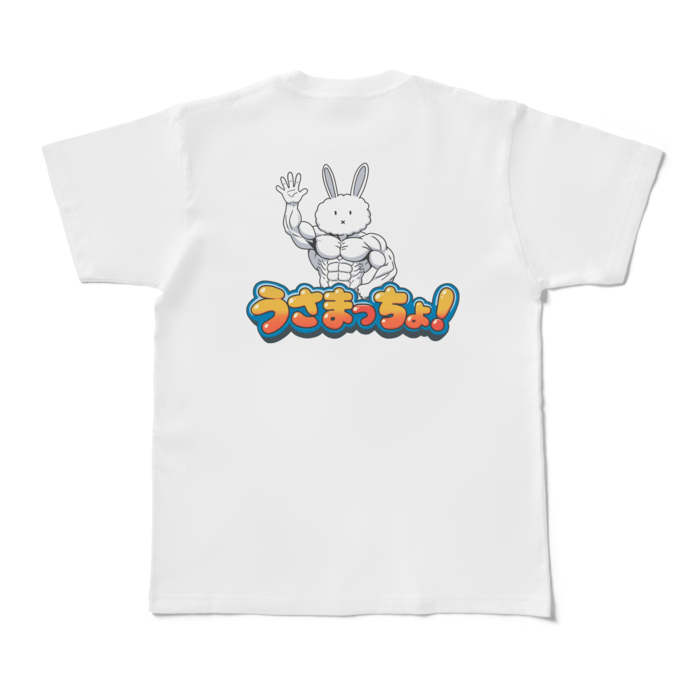 Tシャツ - M - 白（背面）