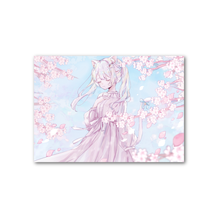 フォト風カード - 横 - 片面