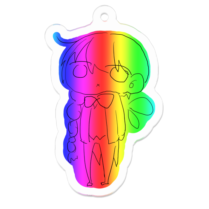 アクリルキーホルダー - 50 x 50 (mm)