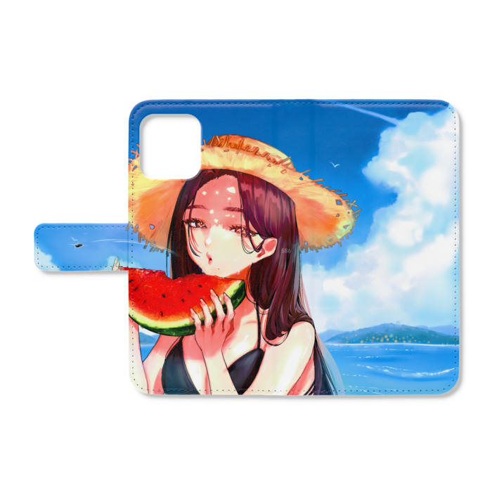 手帳型iPhoneケース - iPhone12 / 12 Pro - ストラップ穴 なし