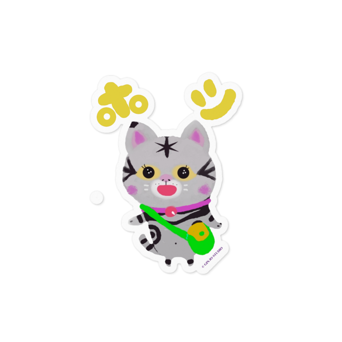 ステッカー - 100 x 100 (mm)